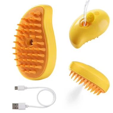 Spazzola vaporizzante per gatti domestici 3 in 1