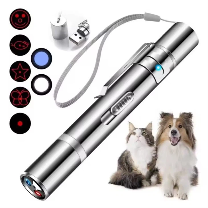 This Rechargeable Interactive Cat Laser Toy Pen Provides Hours Of Entertainment For Both Cats And Their Owners, Promoting Physical Activity And Bonding Through Play.